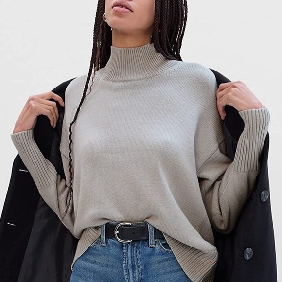 Mockneck Sweater - Picture 2 of 5